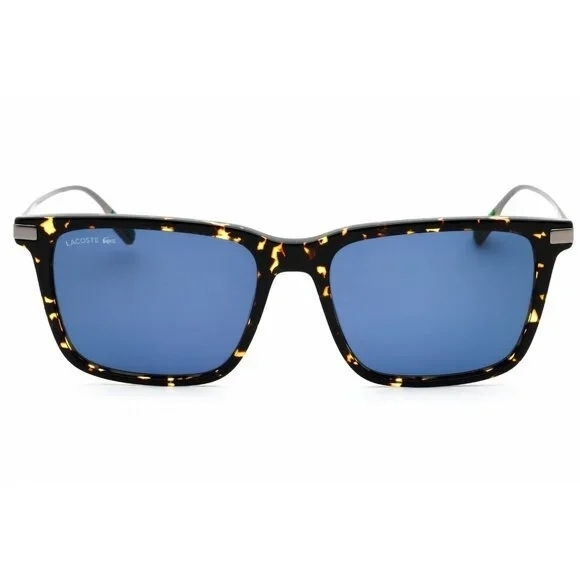 Lacoste Torquise Frame with Blue Lenses Sunglasses - Picture 3 of 7